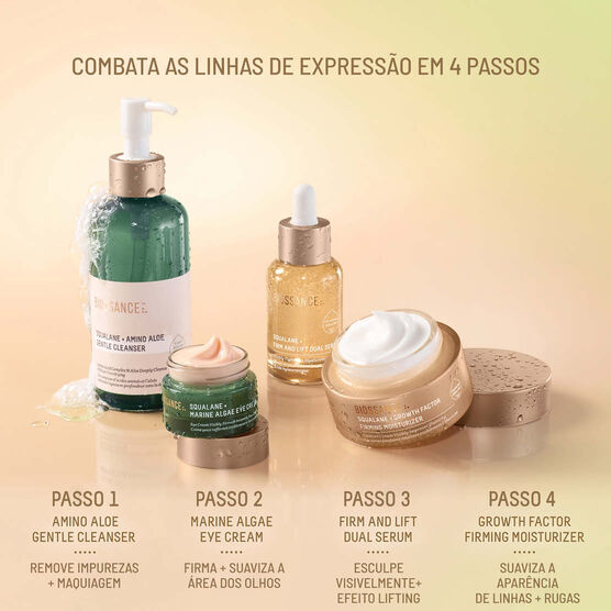 Hidratante Facial Biossance Squalane Growth Factor Firming Moisturizer